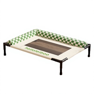 Hundebett Katzenbett Erhöhtes Sommerbett für alle Jahreszeiten Abnehmbar Waschbar Kühlend für kleine und mittelgroße Hunde Katzen Welpenbedarf - Product Image 1