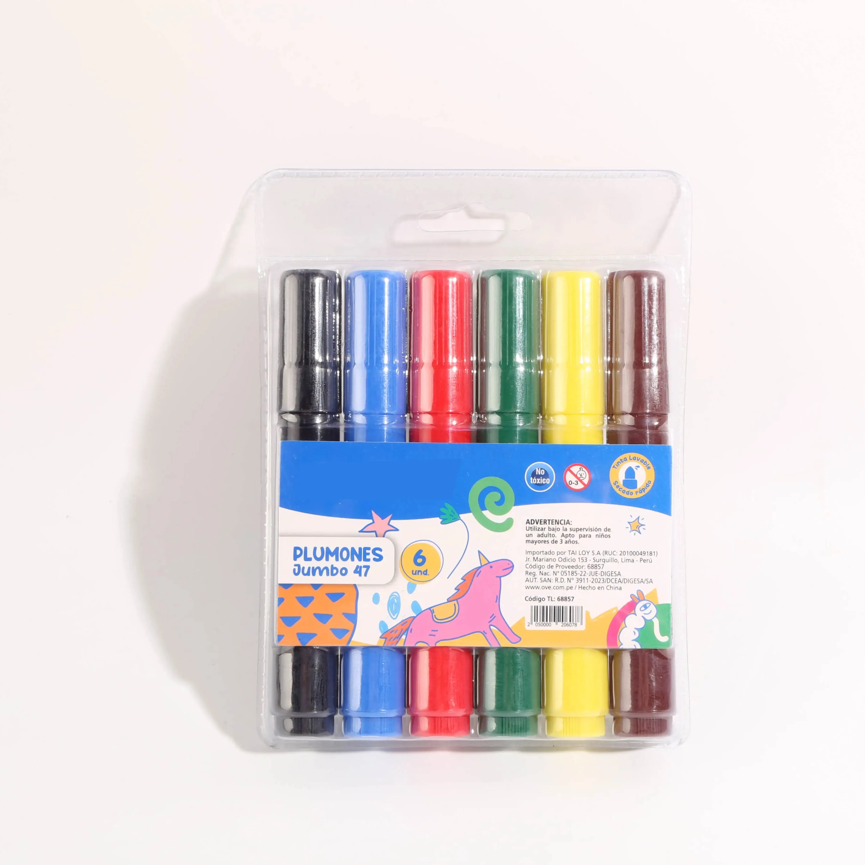 Renkli su geçirmez işaretleyici seti özelleştirilmiş kalıcı su geçirmez işaretleyici kalem