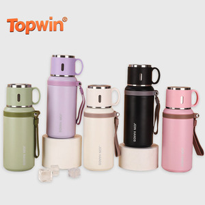 Thermal Water Bottle Stainless Steel Thermos Bottle Keep Cold and Hot Water Bottle Thermos for <b>Tea</b> Coffee Vacuum Flasks - Product Image 1