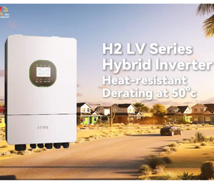 Inversor Híbrido de Bajo Voltaje SAJ 5KW 48V 100A, IP65, 97.6% de Eficiencia, 2 MPPT, Compatible con LiFePO4, Paralelo hasta 4 Unidades - Product Image 6