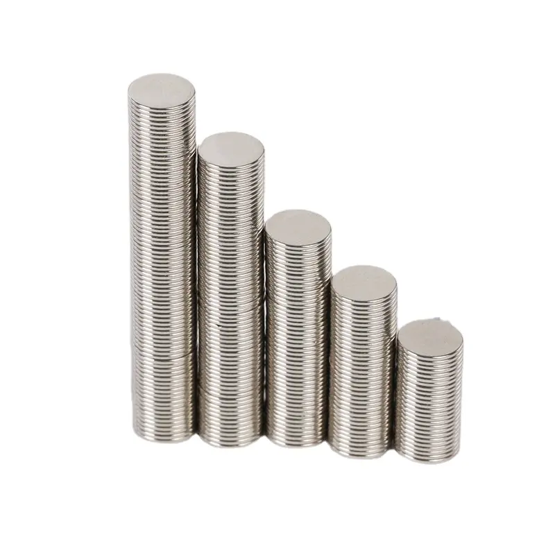 High Quality N42 Rare Earth NdFeB Magnet Powerful Neodymium Magnet in Disc Round Pin Shapes for Sale