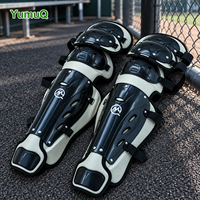 Protège-tibias de baseball et softball YumuQ pour jeunes et adultes, résistants aux impacts, protection personnalisée, fournisseur