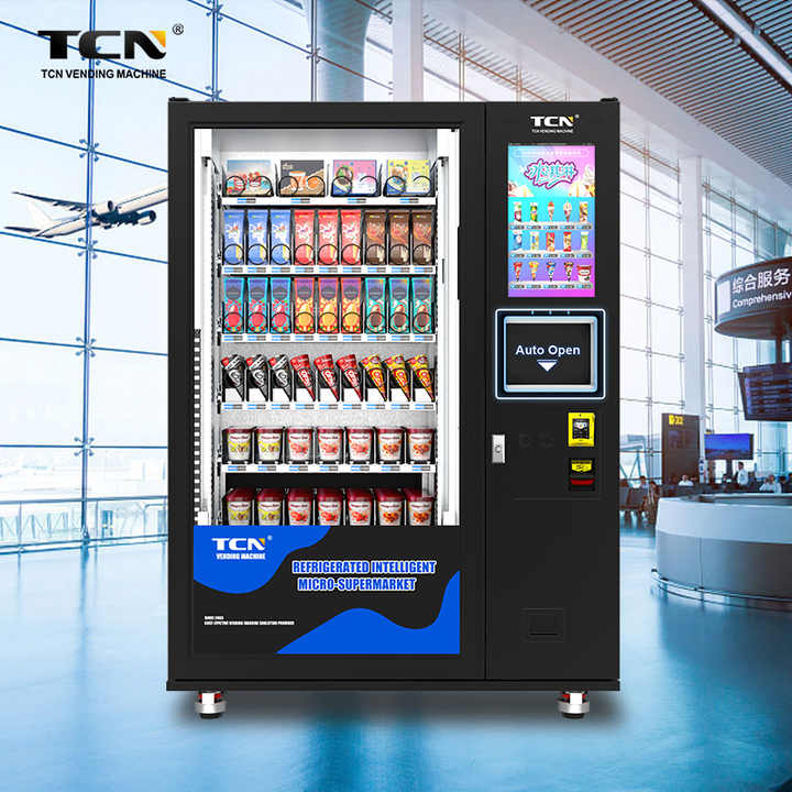 Tcn Frozen Food Vending Machine Frozen Dumpling Frozen Meat Vending