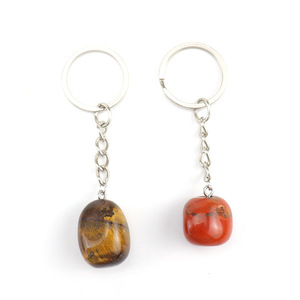HZ Irregular Shape Key Ring Crystal Stones Key Chains Wholesale