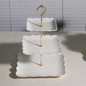 Exhibidor <span class=keywords><strong>de</strong></span> Frutas <span class=keywords><strong>de</strong></span> Tres Niveles, Estilo Retro, <span class=keywords><strong>de</strong></span> Lujo, para Pasteles, Postres y Mesas <span class=keywords><strong>de</strong></span> Café - Product Image 3