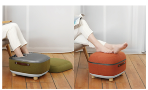 Appareil de <span class=keywords><strong>massage</strong></span> des pieds vibrant Shiatsu avec chaleur et pression d'air, contrôle par bouton facile et confortable, modèle 2025 - Product Image 5