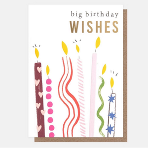 Biglietto d'Auguri Personalizzato per Compleanno, Design Tipografico Colorato Pieghevole con Busta, Fornitore OEM all'Ingrosso - Product Image 2