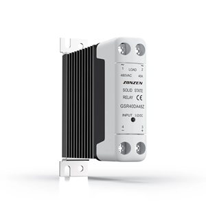 ZONZEN GSR DIN Rail Mount Solid State <strong>Relay</strong> with Heat Sink 40A Rated Sealed Protection <strong>DC</strong>/AC &amp; AC/AC <strong>Power</strong> - Product Image 2