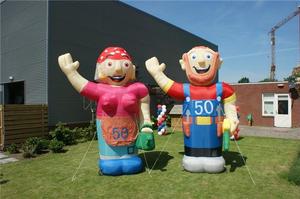 2024 personnages de dessins animés néerlandais sur mesure grands ballons gonflables de dessin animé vieil homme bon prix <span class=keywords><strong>ballon</strong></span> gonflable Abraham - Product Image 4