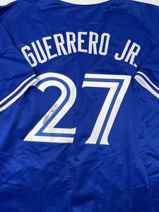 Maillot de baseball en gros, cousu, Toronto Blue Jays, 22 CLEMENT, 39 YESAVAGE, 47 BARGER, 27 Guerrero - Product Image 2