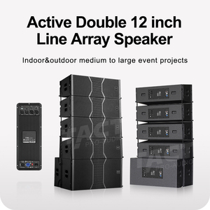 Sistema de Altavoces Profesionales Activos de Doble Línea de 12 Pulgadas para Proyectos de Espectáculos y Actuaciones en Escenario - Product Image 3