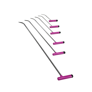 Pour PDR Tools Cádiz Edition Ensemble de réparation de bosses sans peinture 5 pièces Pointe pointue Poignée coudée simple Équipement de réparation de carrosserie (25cm 35 - Product Image 3