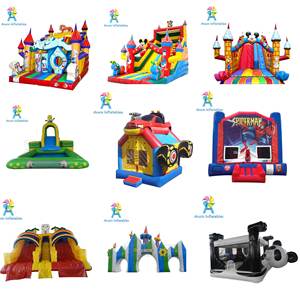 Location commerciale professionnelle Location PVC Gonflable Videur Taille personnalisée Longue durée de vie Toboggan pour enfants au meilleur prix - Product Image 6