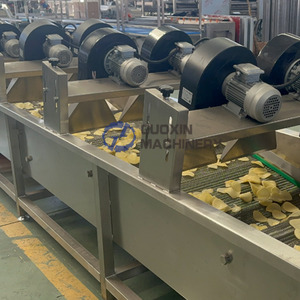 Thực phẩm chiên dây chuyền sản xuất gà rán Máy làm chuối chip chiên Máy làm mực vòng Máy làm - Product Image 2