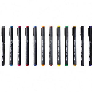 Set of 12 Fine Point Colored Pens Markers and Fineliner Pen for Planner Art <b>Drawing</b> Note Taking and Calendar-Packaged Loosely - Product Image 3
