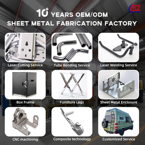 Hợp đồng đáng tin cậy nhà sản xuất đồ nội thất bằng thép không gỉ chân Bảng khung cắt laser hàn tấm kim loại chế tạo dịch vụ - Product Image 5