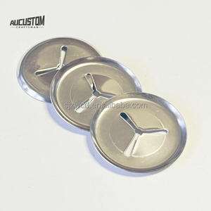 <span class=keywords><strong>Clips</strong></span> en acier inoxydable lisses et ronds à verrouillage automatique de qualité industrielle, diamètre extérieur de 38 mm pour systèmes CVC - Product Image 1