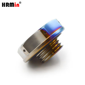 ฝาปิดถังน้ำมันเกียร์<span class=keywords><strong>รถ</strong></span>ยนต์/มอเตอร์ไซค์ รุ่น HRMin คุณภาพสูง สีฟ้าไหม้ แบบเกลียว - Product Image 4