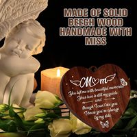 Cadeaux commémoratifs pour la perte de maman, cadeau de la fête des mères pour maman au paradis, cadre photo de commémoration, convient aux photos de 4x6 pouces