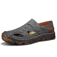 Sandales pour hommes, nouvelle collection, respirantes, antidérapantes et durables, avec service de personnalisation du logo, fournitures d'usine