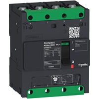 Disjoncteur à boîtier moulé LV426570 16A 4 pôles, sous 690V AC, capacité de coupure 70 kA, type enfichable, Compact NSXm
