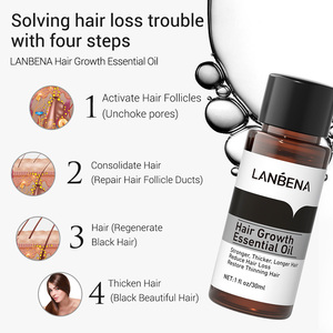 LANBENA - Suero de Aceite Esencial para el Crecimiento del Cabello para Hombres, 30 ml, el Más Vendido - Product Image 4