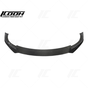 Icooh ชุดไฟเบอร์คาร์บอนไฟเบอร์สำหรับรถแข่งชุดกันชนหน้าตัวแยกขอบสำหรับ <span class=keywords><strong>Tesla</strong></span> รุ่น <span class=keywords><strong>S</strong></span> 2021-2022 - Product Image 1