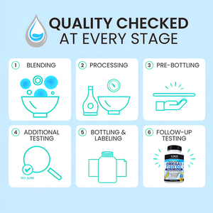 OEM/ODM <span class=keywords><strong>Olio</strong></span> <span class=keywords><strong>di</strong></span> <span class=keywords><strong>Pesce</strong></span> Giallo Omega-3 in Softgel, Colore Naturale, Migliora Memoria, Sonno ed Energia, Bottiglie <span class=keywords><strong>di</strong></span> Softgel, Caramelle Gommose - Product Image 6