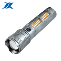 Senter LED Daya Tinggi 2350lm Stok Lokal AS, Senter Promosi COB Tahan Air, Dapat Diisi Ulang USB