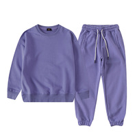 Conjuntos Deportivos de Algodón para Niños y Niñas, Sudadera de Manga Larga, Pantalones Jogger, Casuales, 100% Algodón, Primavera-Otoño, Venta al Por Mayor