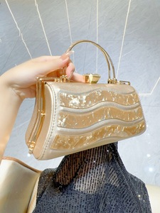 Luxury <b>Large</b> PU Houndstooth Pattern Shoulder <b>Bags</b> for Women Evening <b>Beach</b> Satchel - Product Image 4