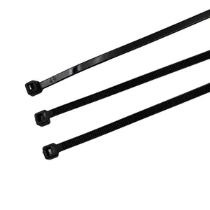 رباط كابلات نايلون 66 معتمد من Asialock، 4*200 مم، ذاتي القفل باللون الأبيض/الأسود - Product Image 1