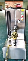 Automatische kokosnoot-, papaja-, mango-, pompoen-, watermeloen- en ananas-schilmachine