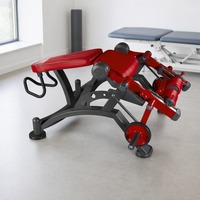 Machine à flexions de jambes indépendante, Appareil commercial de musculation assis pour les jambes, Mouvement séparé pour l'entraînement isolé des ischio-jambiers