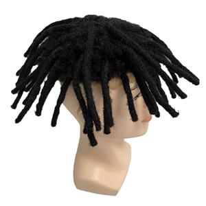 <span class=keywords><strong>Peluca</strong></span> <span class=keywords><strong>de</strong></span> <span class=keywords><strong>rastas</strong></span> para <span class=keywords><strong>hombre</strong></span>, <span class=keywords><strong>peluca</strong></span> trenzada, negro azabache, prótesis <span class=keywords><strong>de</strong></span> cabello humano Remy indio, pelucas <span class=keywords><strong>de</strong></span> <span class=keywords><strong>rastas</strong></span> para tupé tipo encaje menfull - Product Image 6