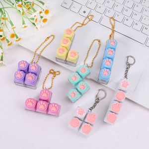 Porte-clés personnalisable avec logo, capuchons de touches d'anime PBT pour clavier mécanique, porte-clés mignon - Product Image 1