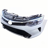 Parachoques delantero equipado con ventiladores de refrigeración para Toyota Camry Compatible con recortes de parachoques de luz antiniebla Parachoques nuevos y usados