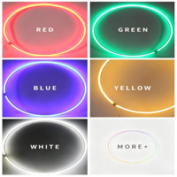 Lámpara LED Circular RGBW Moderna, Resistente al Agua IP65, para Decoración Comercial en Centros Comerciales, Hoteles y Proyectos Arquitectónicos