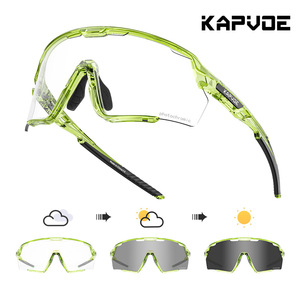 แว่นตาปั่นจักรยาน KAPVOE เปลี่ยนสีได้ ป้องกันลม สำหรับกิจกรรมกลางแจ้ง - Product Image 5