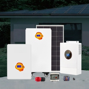 Système solaire compact hors réseau en silicium monocristallin avec contrôleur PWM, sans batterie, pour petites cabanes et abris - Product Image 2