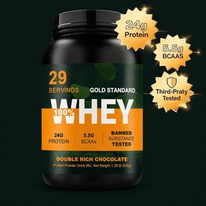 OEM ODM <strong>Whey</strong> Protein Powder Isolate Concentrate for Muscle Building and Post Workout Recovery - Product Image 1