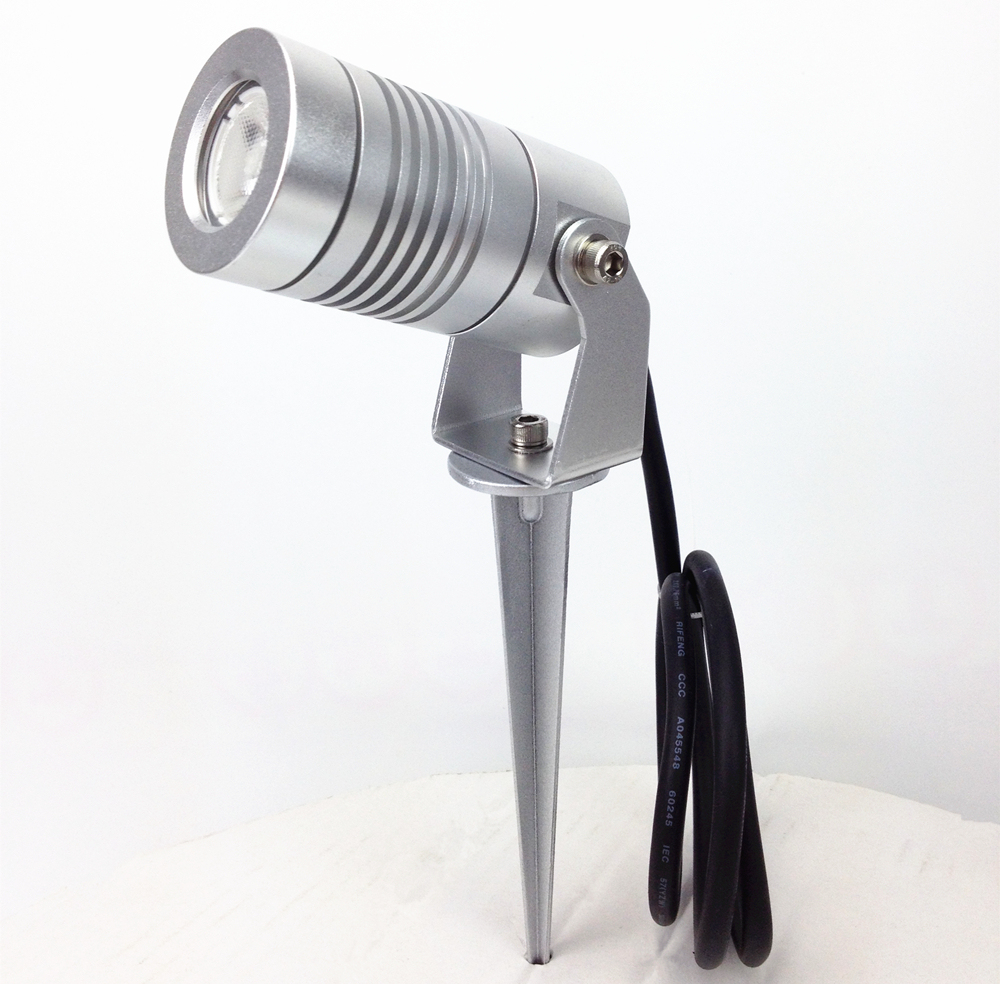 IP65 Waterproof Aluminum LED Outdoor Spotlights - Garden Lights for Flowers, Grass, Roads & Landscape Lighting
