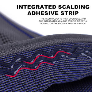 ナイロン膝スリーブパワーリフティングアスレチック圧縮ブレース春シーズン用フレキシブル保護 - Product Image 4