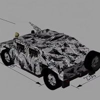 Zhenmei Outil de publicité de ballon de modèle de voiture de Jeep gonflable géant personnalisé