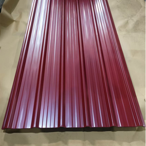 Tôles <span class=keywords><strong>de</strong></span> <span class=keywords><strong>Toiture</strong></span> en <span class=keywords><strong>Acier</strong></span> Prépeint PPGI Ondulé <span class=keywords><strong>Rouge</strong></span> pour Projets <span class=keywords><strong>de</strong></span> Décoration <span class=keywords><strong>de</strong></span> Toits <span class=keywords><strong>de</strong></span> Villas et Résidences – Prix Compétitifs - Product Image 4