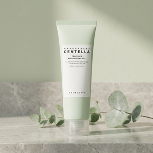 Madagascar Centella Tea Tree Lightening Deep Cleansing Gentle <b>Exfoliating</b> Mild Peeling Gel Facial <b>Cleanser</b> for Sensitive Acne - Product Image 2