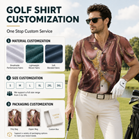 Chemises hawaïennes pour hommes, grandes tailles, anti-rides, respirantes, séchage rapide, en spandex/polyester tricoté, manches courtes, col boutonné