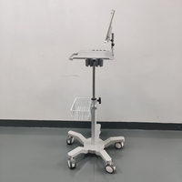 Chariot pour iPad à vente chaude avec serrure, chariot médical pour tablette à ultrasons, chariots médicaux pour hôpital