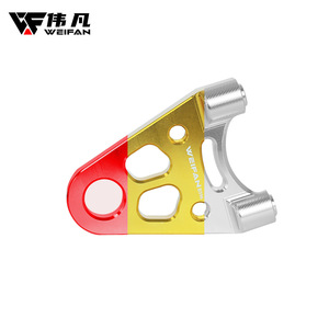 Soporte de Caliper de Freno para Motocicleta WEIFAN, 103 mm, Aleación de Aluminio Roja, para Modificación y Mejora de Scooters B96 - Product Image 2