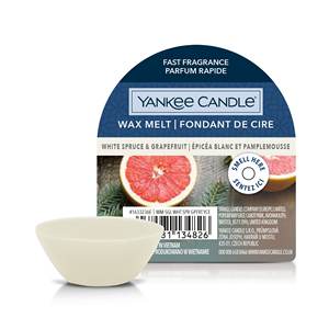 Yankee Candle - Bougie fondante à la cire de sapin blanc et au pamplemousse - Product Image 1